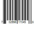 Barcode Image for UPC code 702556170458