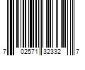 Barcode Image for UPC code 702571323327