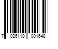 Barcode Image for UPC code 7026110001648