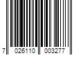 Barcode Image for UPC code 7026110003277