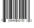 Barcode Image for UPC code 702649621003