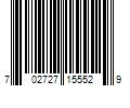 Barcode Image for UPC code 702727155529