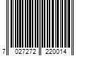 Barcode Image for UPC code 7027272220014