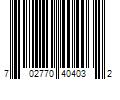 Barcode Image for UPC code 702770404032