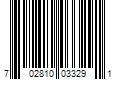 Barcode Image for UPC code 702810033291