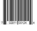 Barcode Image for UPC code 702811001244