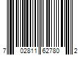 Barcode Image for UPC code 702811627802