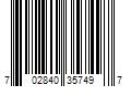 Barcode Image for UPC code 702840357497