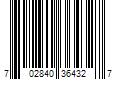 Barcode Image for UPC code 702840364327