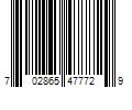 Barcode Image for UPC code 702865477729