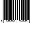 Barcode Image for UPC code 7029560001985