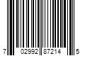 Barcode Image for UPC code 702992872145