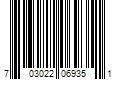 Barcode Image for UPC code 703022069351