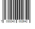 Barcode Image for UPC code 7030240002642