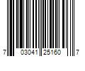 Barcode Image for UPC code 703041251607