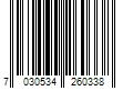 Barcode Image for UPC code 7030534260338