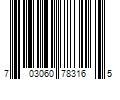 Barcode Image for UPC code 703060783165