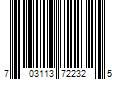 Barcode Image for UPC code 703113722325