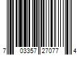 Barcode Image for UPC code 703357270774