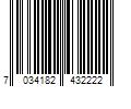 Barcode Image for UPC code 7034182432222