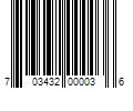 Barcode Image for UPC code 703432000036