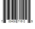 Barcode Image for UPC code 703438715125