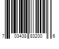 Barcode Image for UPC code 703438832006