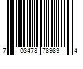 Barcode Image for UPC code 703478789834