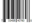 Barcode Image for UPC code 703485407608. Product Name: Shurhold 60 in. Fixed Length Handle