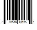 Barcode Image for UPC code 703518401351