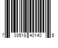 Barcode Image for UPC code 703518401405