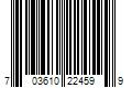 Barcode Image for UPC code 703610224599