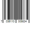 Barcode Image for UPC code 7036110009834