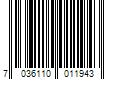 Barcode Image for UPC code 7036110011943