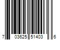 Barcode Image for UPC code 703625514036