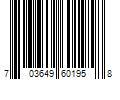 Barcode Image for UPC code 703649601958