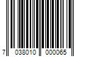 Barcode Image for UPC code 7038010000065. Product Name: 