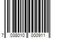 Barcode Image for UPC code 7038010000911