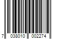 Barcode Image for UPC code 7038010002274. Product Name: 