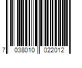 Barcode Image for UPC code 7038010022012