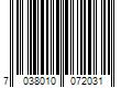 Barcode Image for UPC code 7038010072031