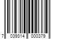 Barcode Image for UPC code 7039314000379