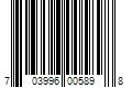 Barcode Image for UPC code 703996005898