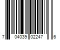 Barcode Image for UPC code 704039022476