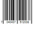 Barcode Image for UPC code 7040437512038