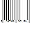 Barcode Image for UPC code 7040518551178