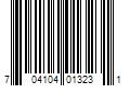 Barcode Image for UPC code 704104013231