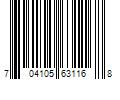 Barcode Image for UPC code 704105631168