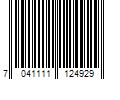 Barcode Image for UPC code 7041111124929