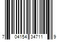 Barcode Image for UPC code 704154347119